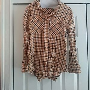 Jcrew plaid buttondown